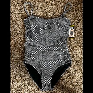 NWT: womens (m) DKNY bathing suit - One piece